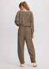 Barrel-Leg Pull-On Pant