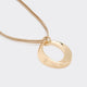 Stone Pendant on Short Cord Necklace
