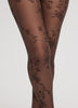 Tights with Lace Roses