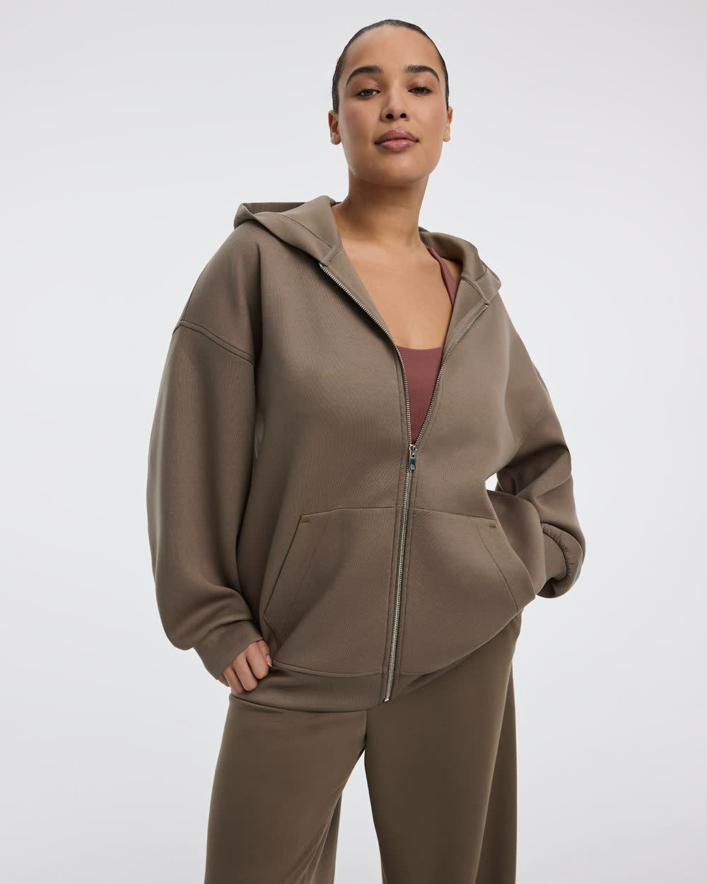 Hooded Cardigan - HYLUX Hyba