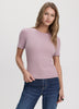 Long-Sleeve Crew-Neck Ribbed T-Shirt - R Essentials