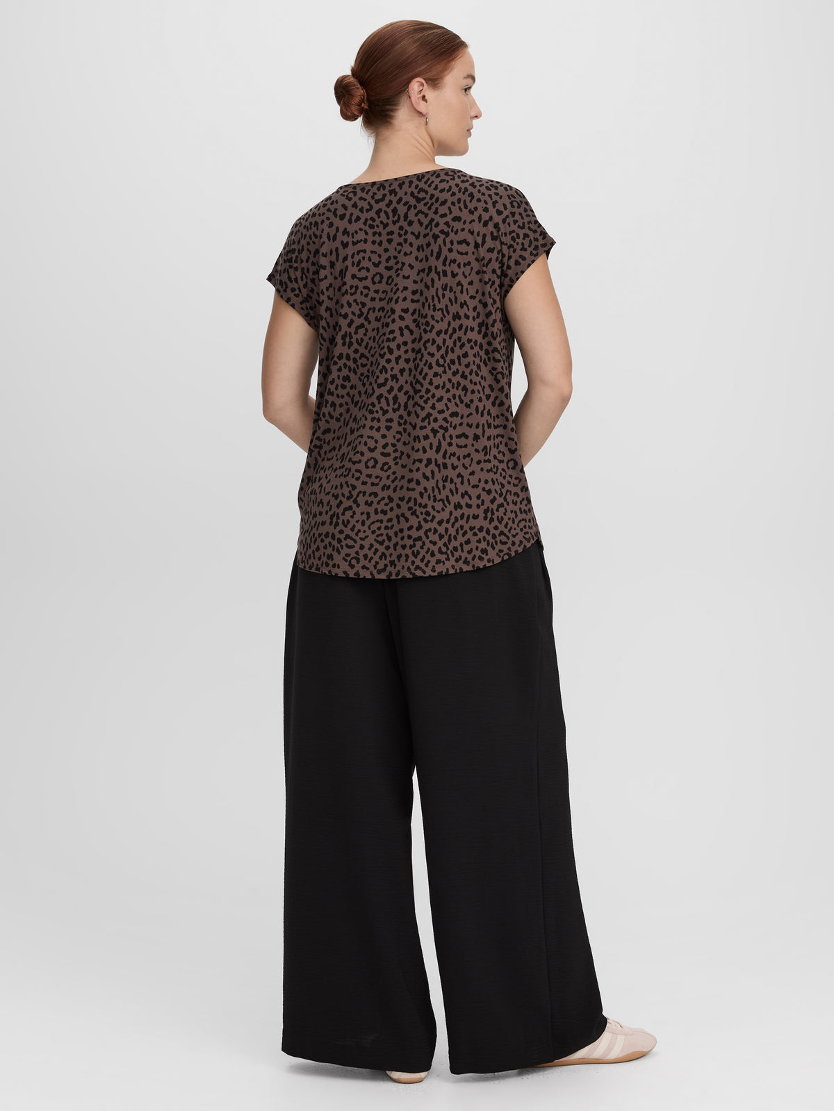 Extended-Sleeve V-Neck Tunic