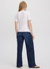 Long-Sleeve Crew-Neck Ribbed T-Shirt - R Essentials