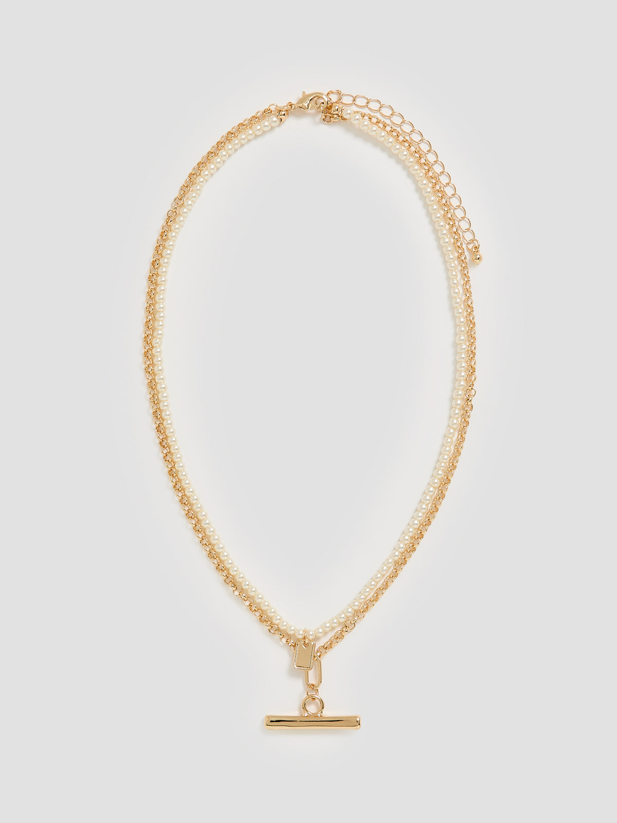 Double-Layer Short Necklace