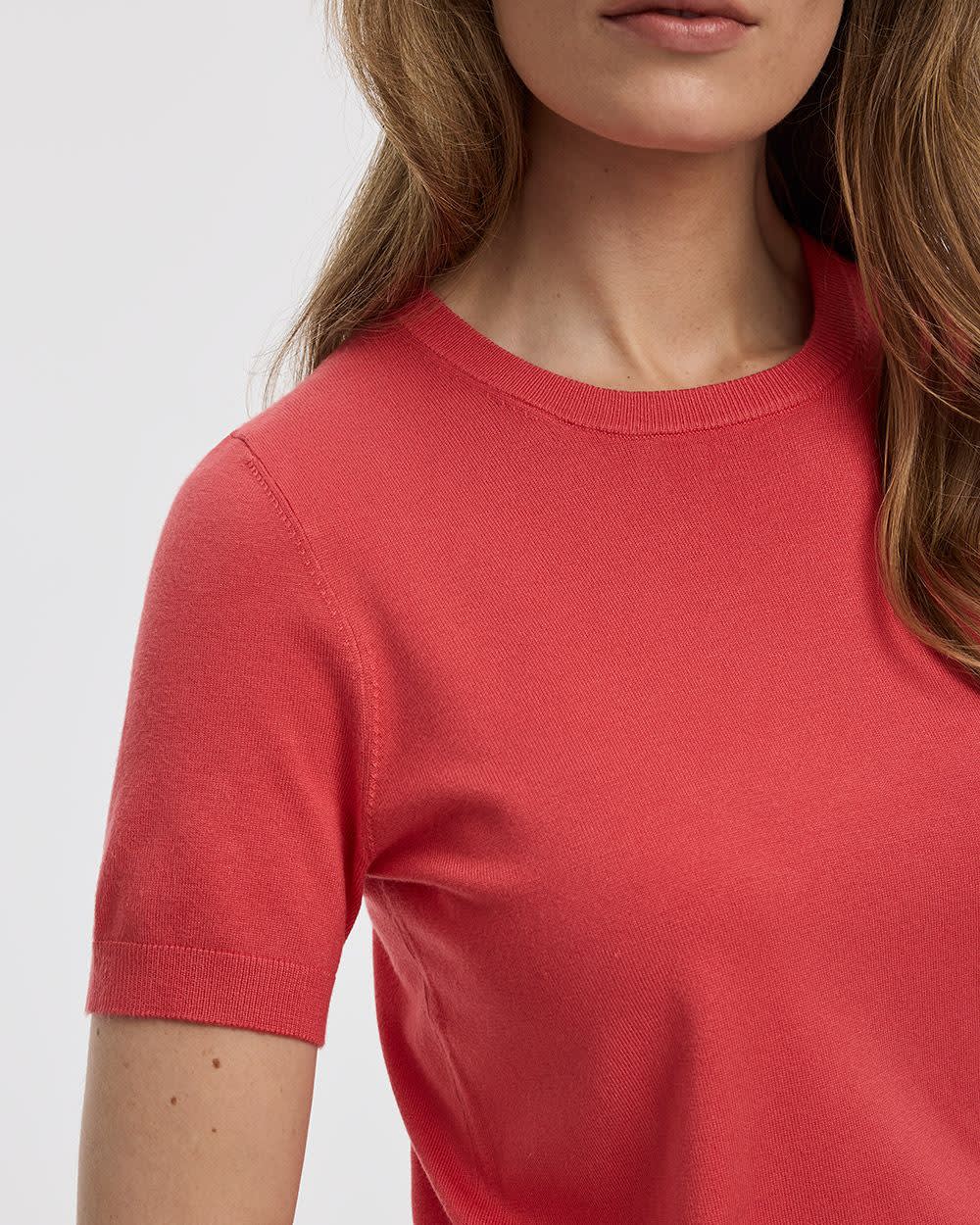 Crew-Neck Sweater Tee - R Essentials