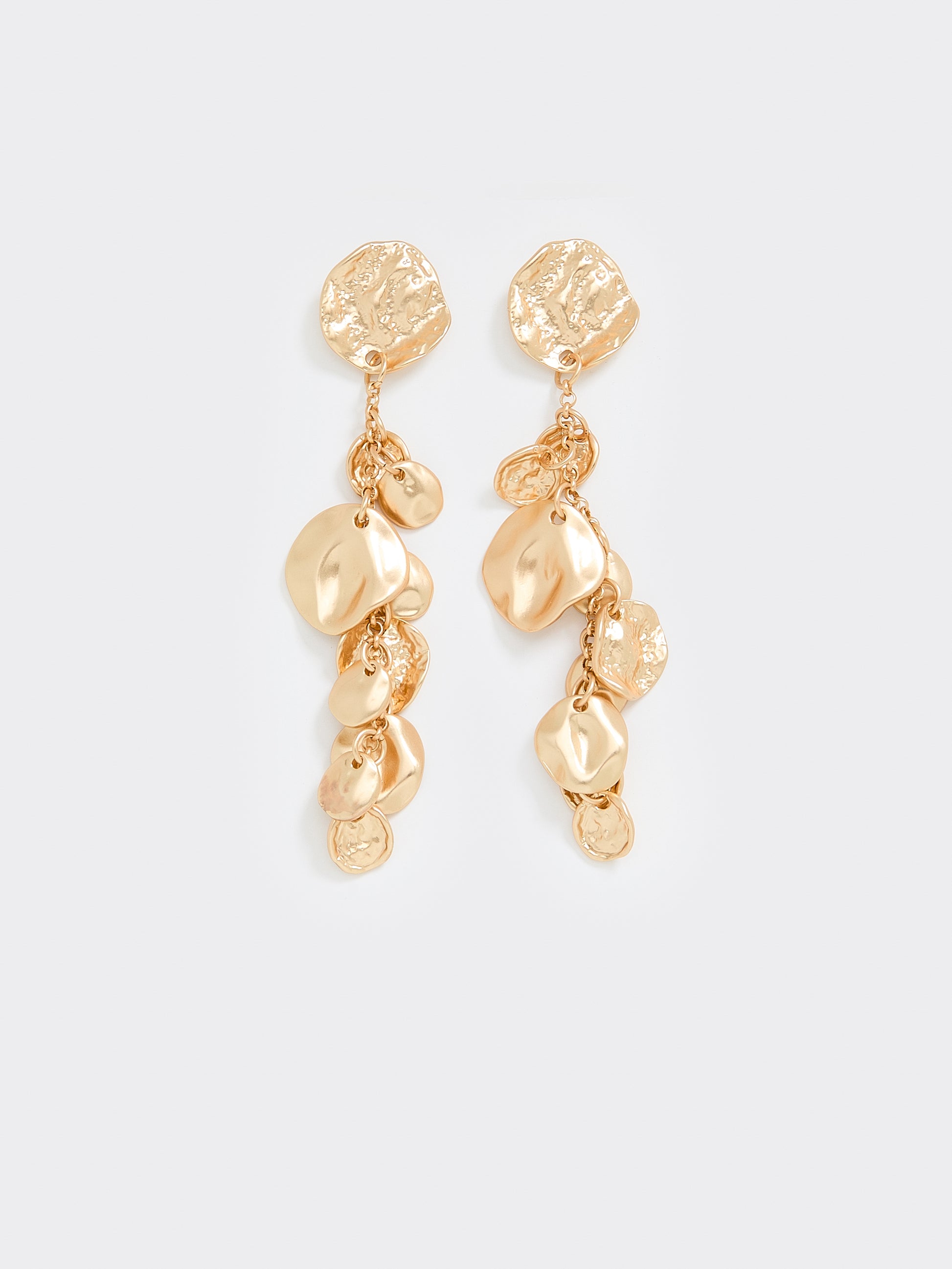 Earrings with Dangling Pendants