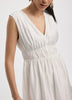 Sleeveless V-Neck Maxi Dress