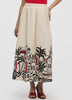 Pleated Maxi Skirt