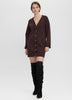 Button-Down Mini Sweater Dress – Viscose Blend