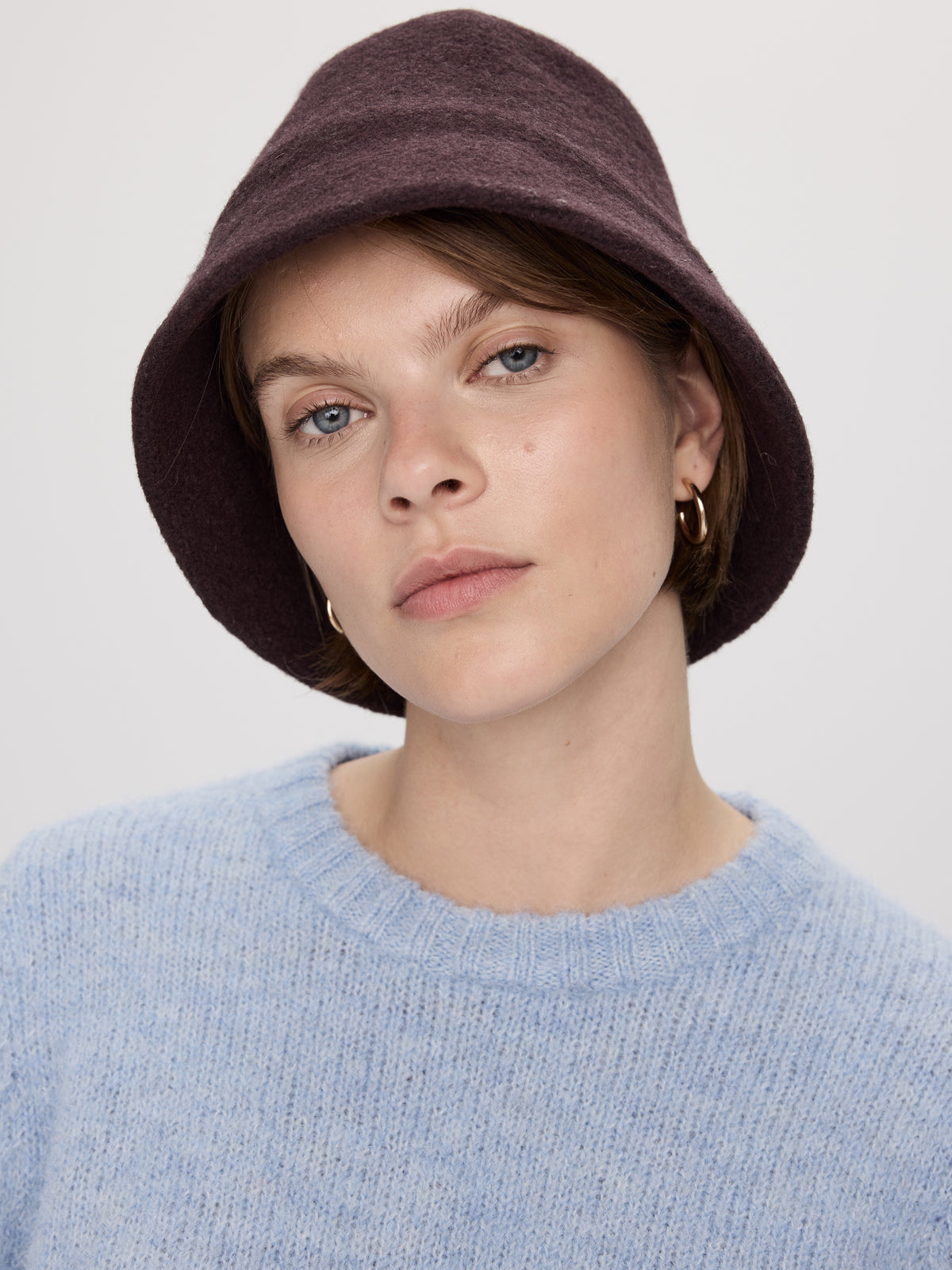 Wool-Blend Bucket Hat