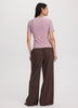 Long-Sleeve Crew-Neck Ribbed T-Shirt - R Essentials