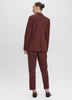 Fitted One-Button Knit Blazer - The Modern Stretch (R)
