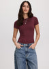 Short-Sleeve Crew-Neck Bodysuit