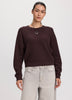 Long-Dolman-Sleeve Crew-Neck Pullover