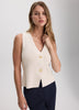 Sleeveless V-Neck Sweater Vest