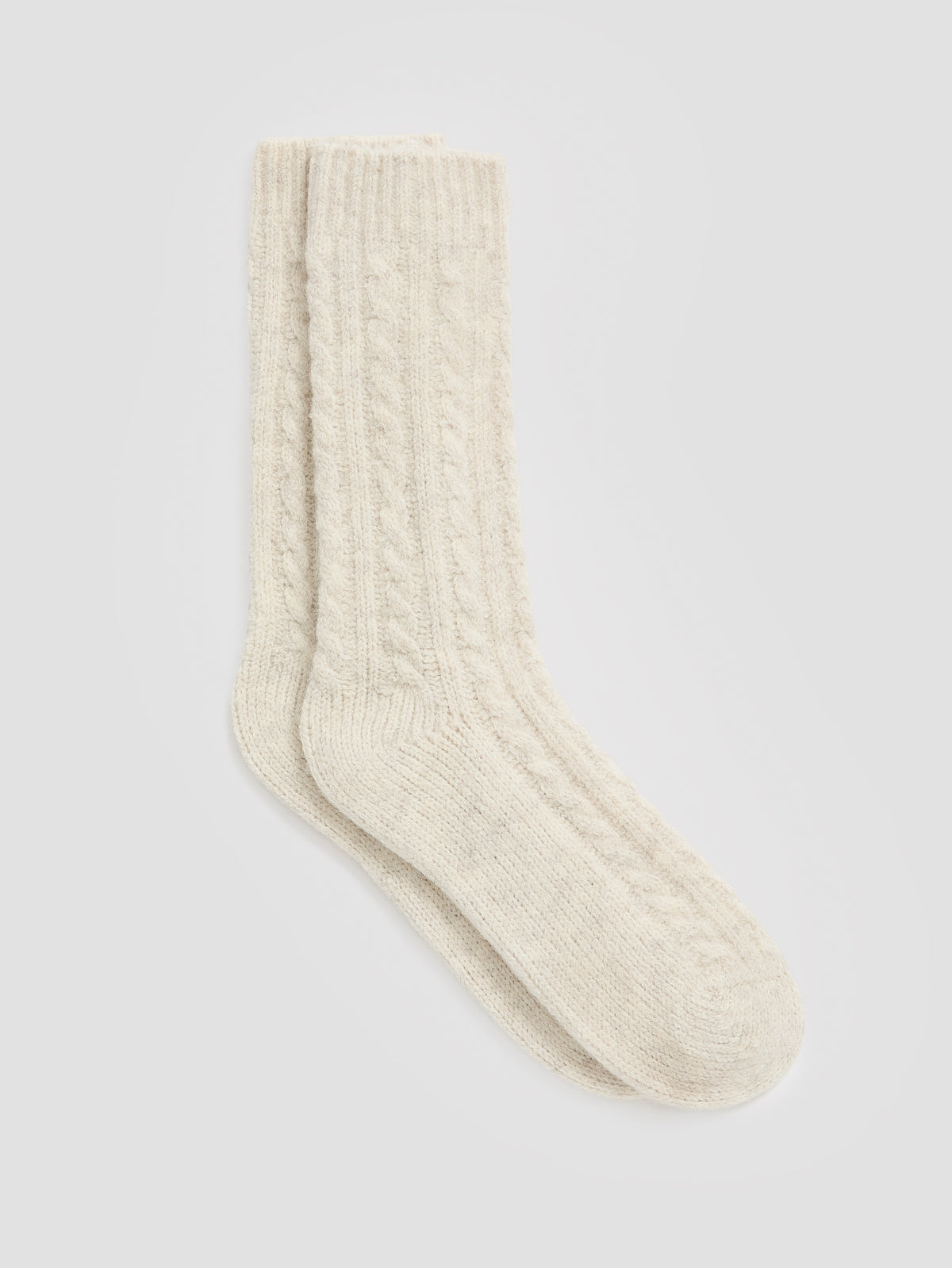 Cable-Knit Socks - Hyba