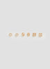 Earrings with Rhinestones - 3 Pairs