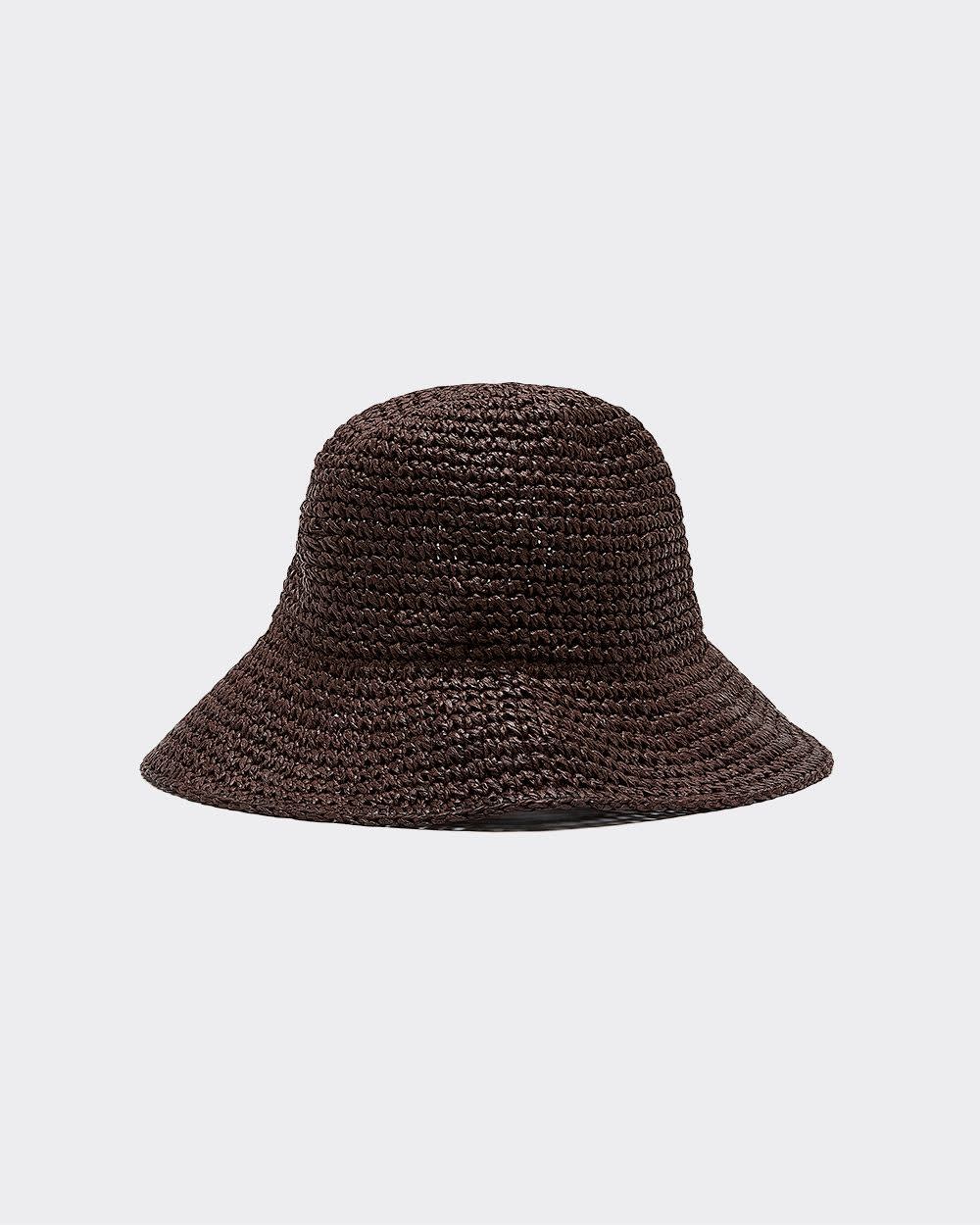 Straw Bucket Hat