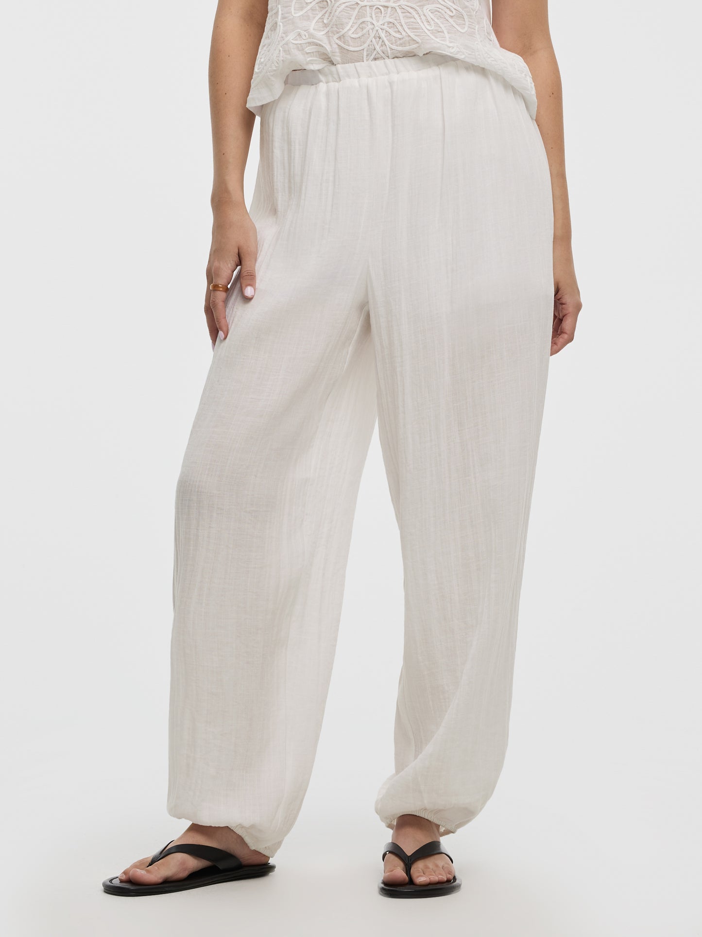 High-Rise Harem Pull-On Pant