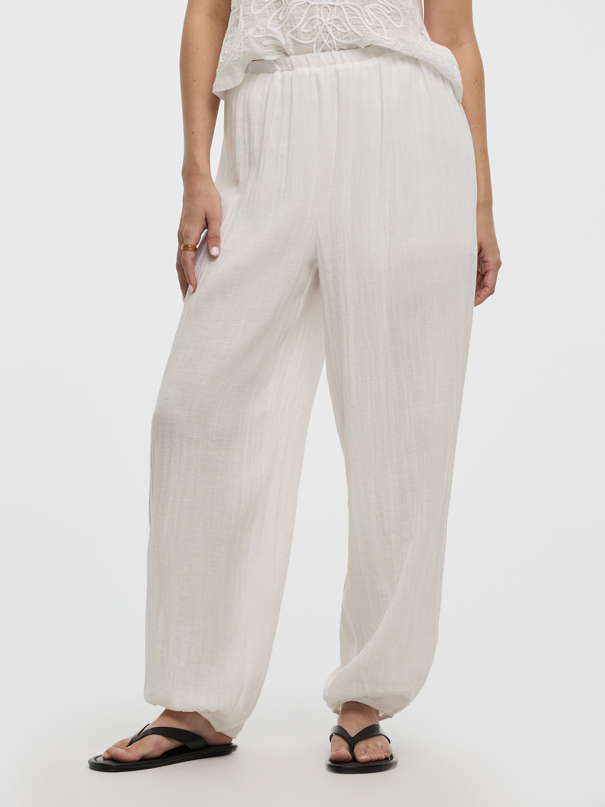 High-Rise Harem Pull-On Pant