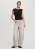 Mid-Rise Barrel Jean