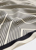 Diamond-Shaped Scarf with Geometric Pattern
