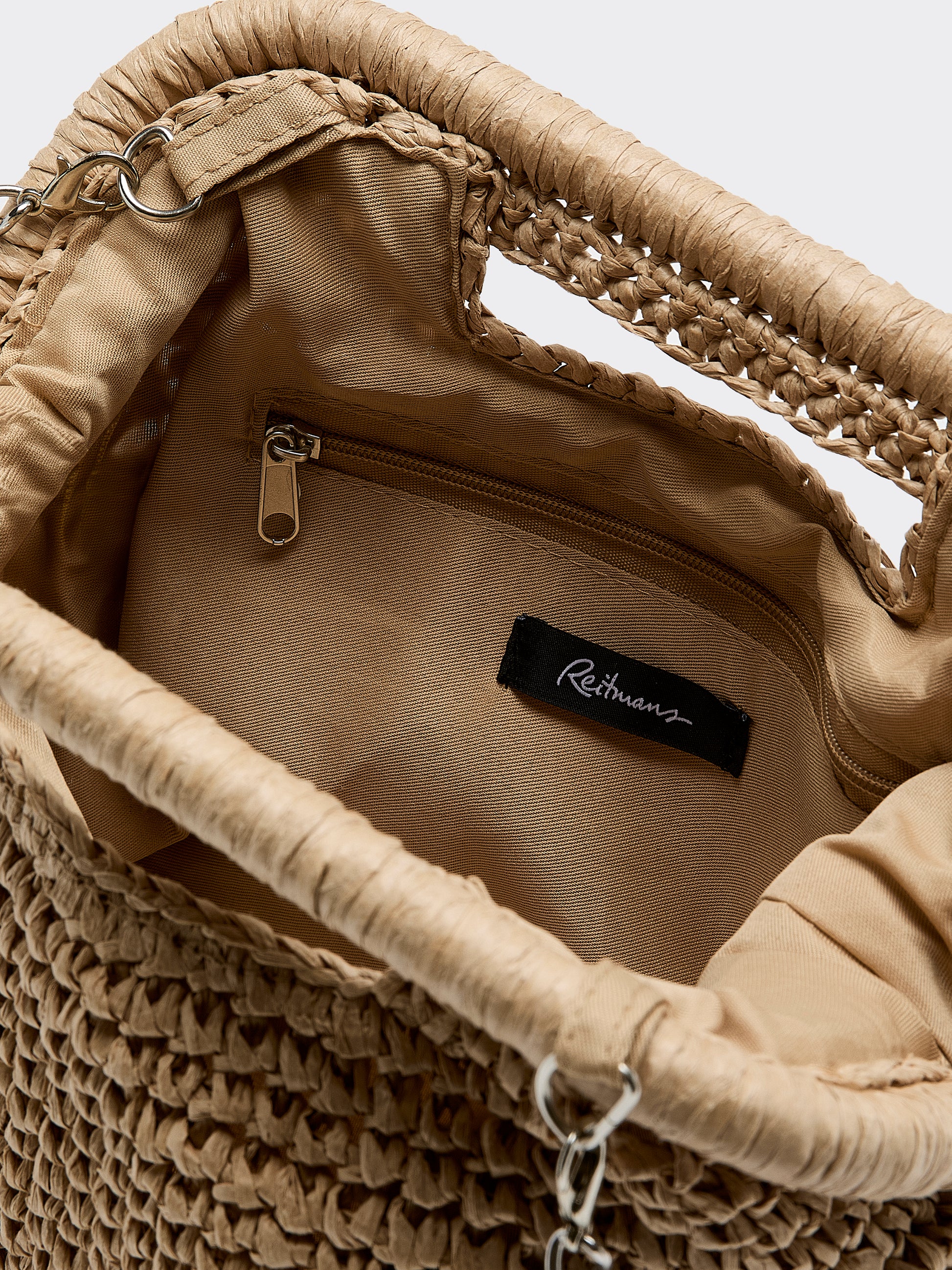 Structured Straw Bag