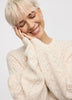 Long-Balloon-Sleeve Boat-Neck Pullover