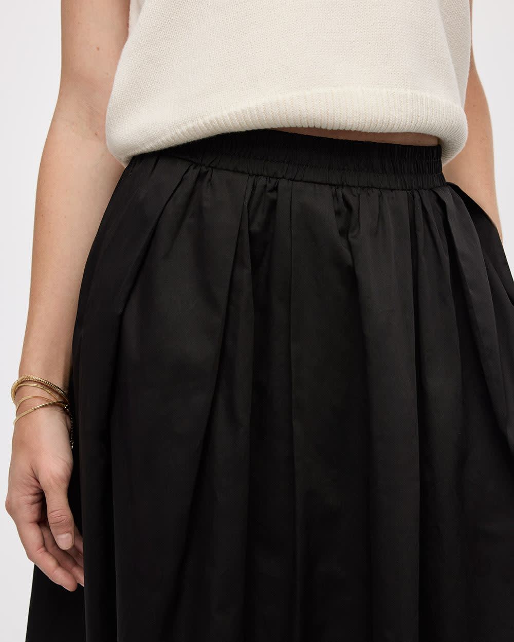 Midi Bubble Skirt