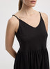 Sleeveless V-Neck Midi Dress