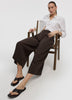 Cropped Wide-Leg High-Rise Pant