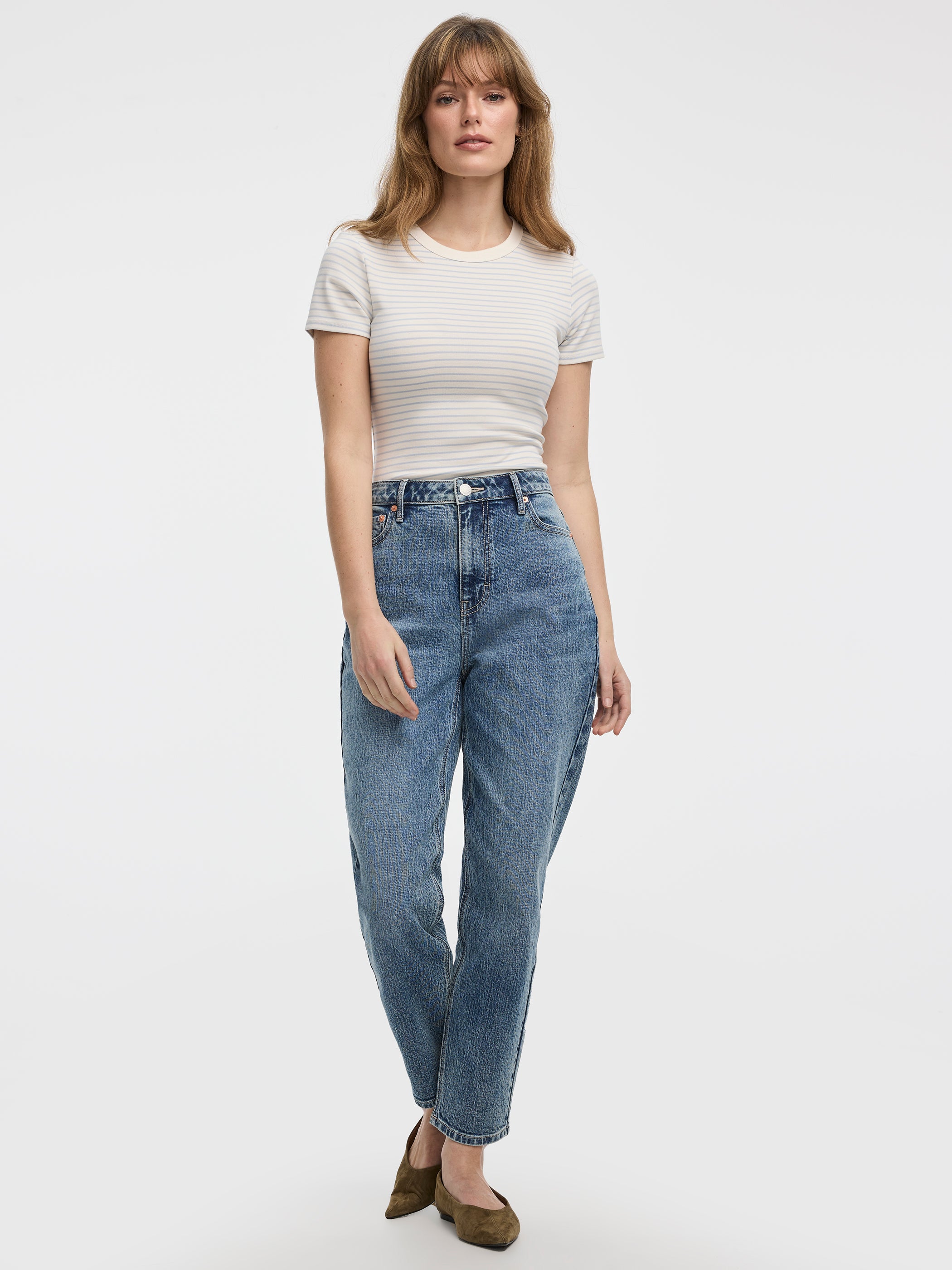 Tapered-Leg High-Rise Jean - The Mom Jeans