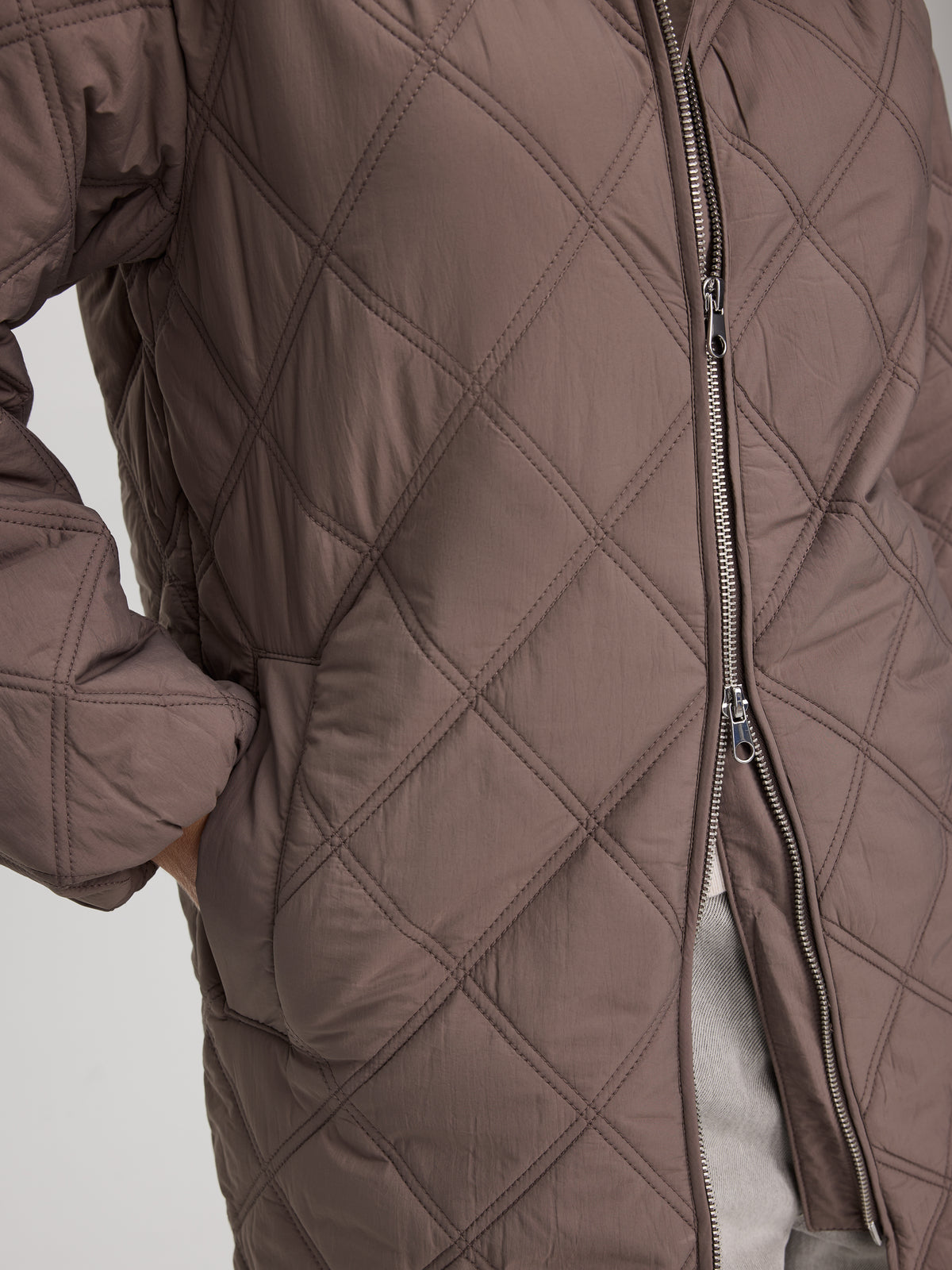 Hooded Quilted Jacket
