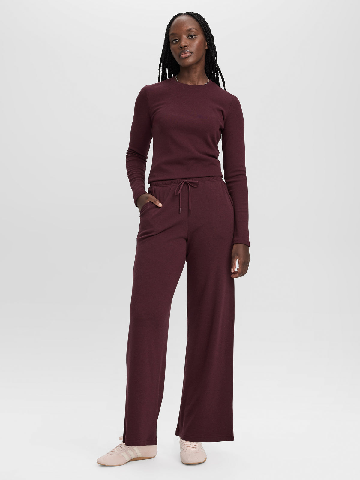 Wide-Leg Thermal Pant - Hyba
