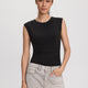 Sleeveless Crew-Neck Bodysuit