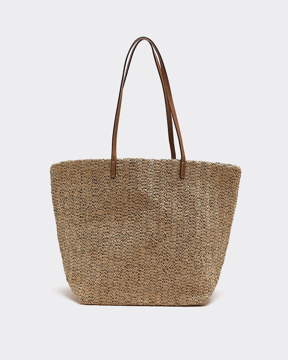 Sac fourre-tout en paille