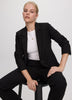 Fitted One-Button Knit Blazer - The Modern Stretch (R)