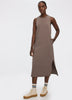 Robe midi texturée sans manches - Hyba