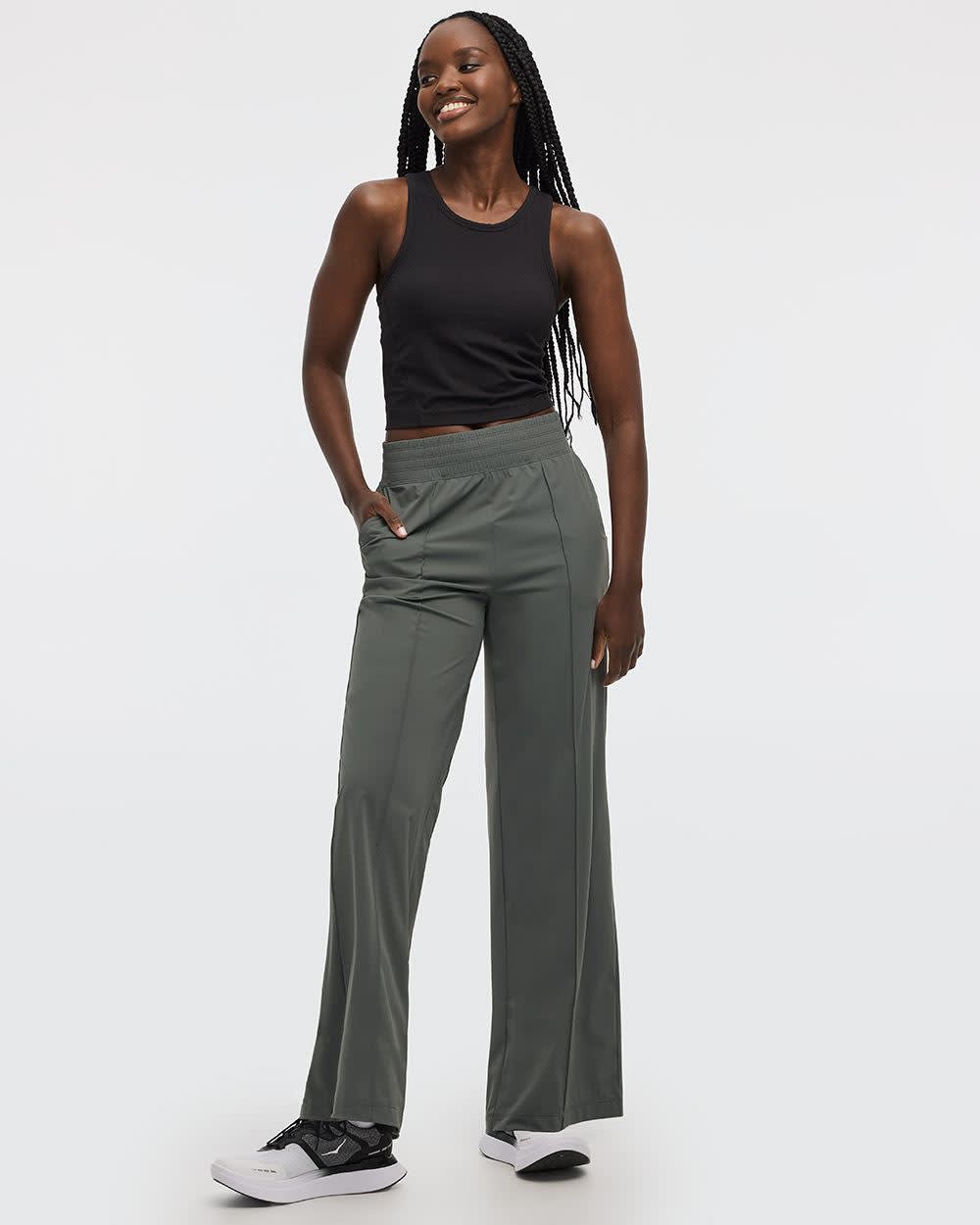 Wide-Leg Track Pant - Hyba