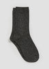 Crew Socks with Metallic Fibres