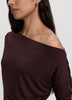 Long-Sleeve Off-the-Shoulder Top