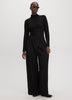 Wide-Leg Wrap-Waist Pant - Curvy Fit