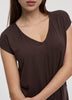 Extended-Sleeve V-Neck Tunic