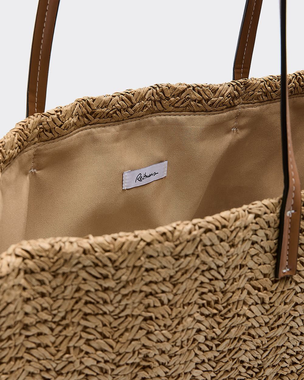 Sac fourre-tout en paille