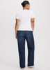 Fitted Crew-Neck Ribbed T-Shirt