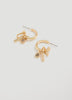 Hoop Earrings with Charms