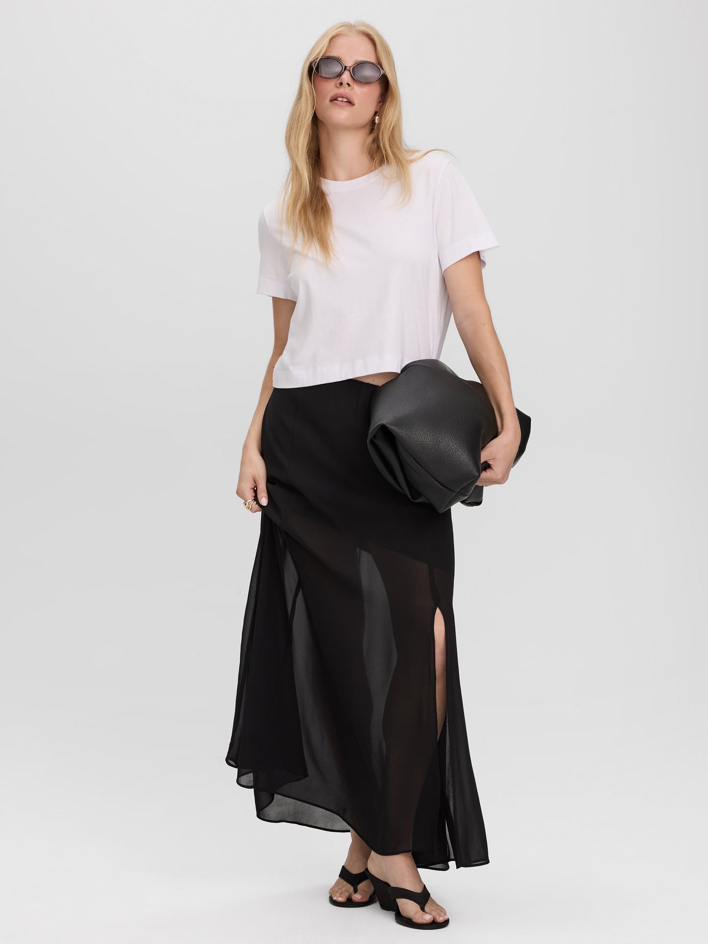 Maxi Chiffon Skirt