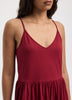 Sleeveless V-Neck Midi Dress