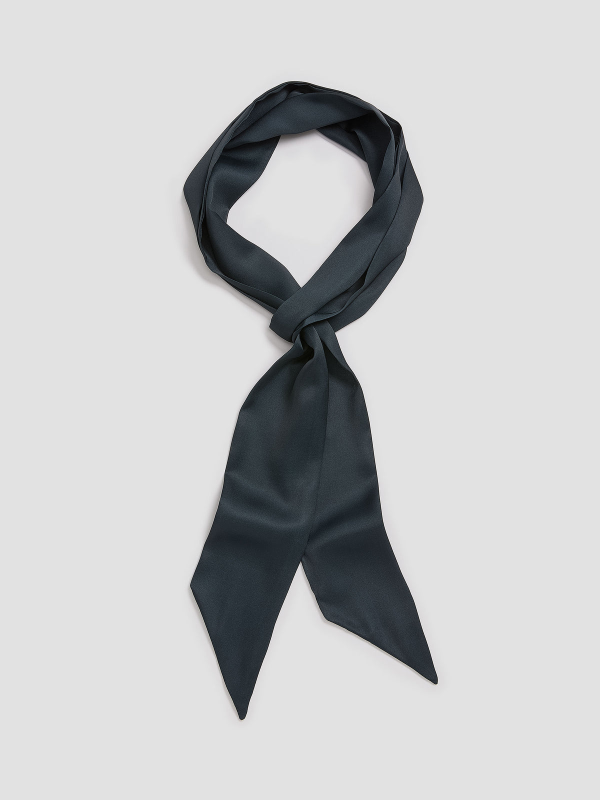 Skinny Satin Scarf
