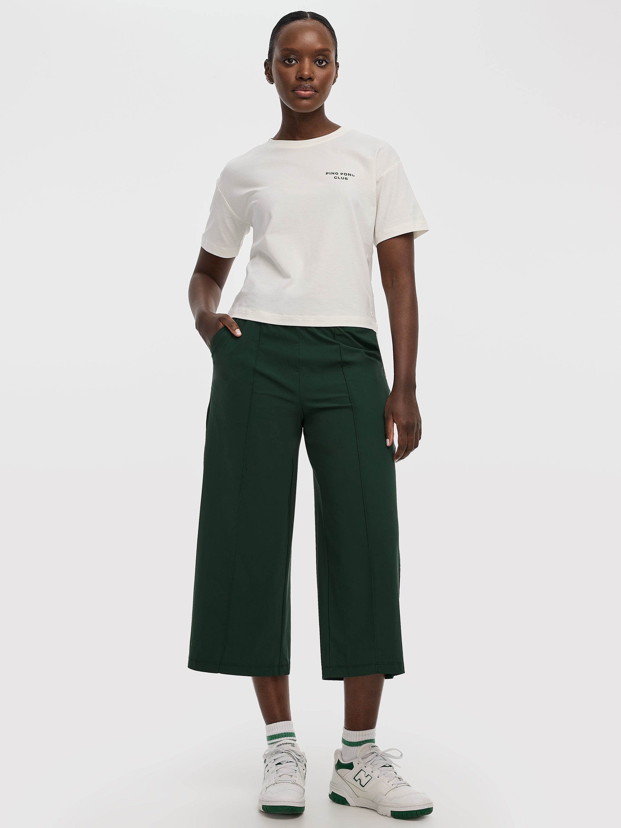 Pantacourt à jambe large - Hyba